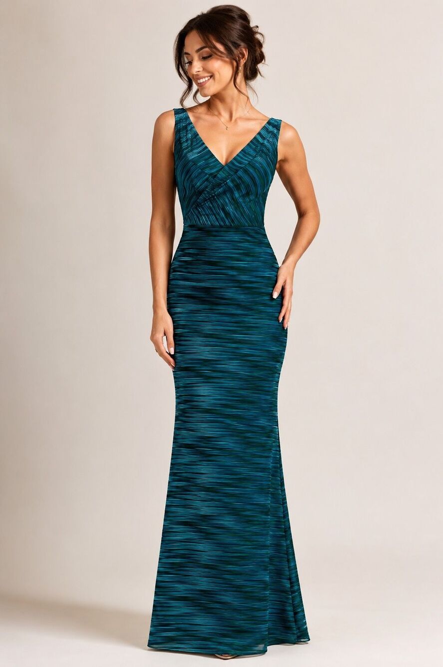 Chaira Boni La Petite Robe Stretch Maxi Gown Dress New US 2 IT 38